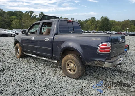 2001 Ford F150 Supercrew из США, поврежденный, VIN 1FTRW08L91KC31862